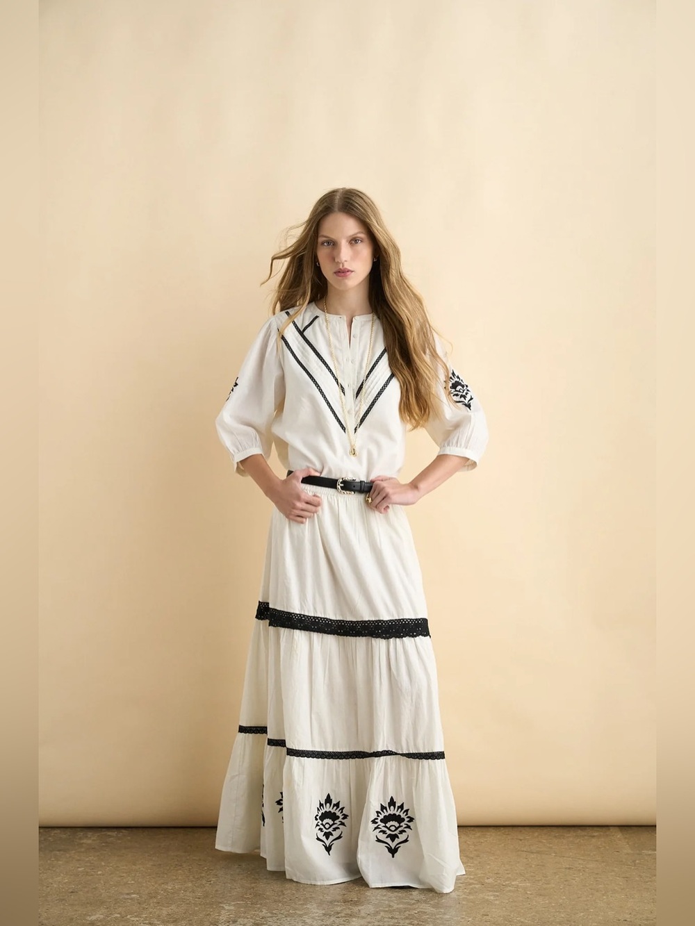 Sonmer Luisa Blouse Ecru